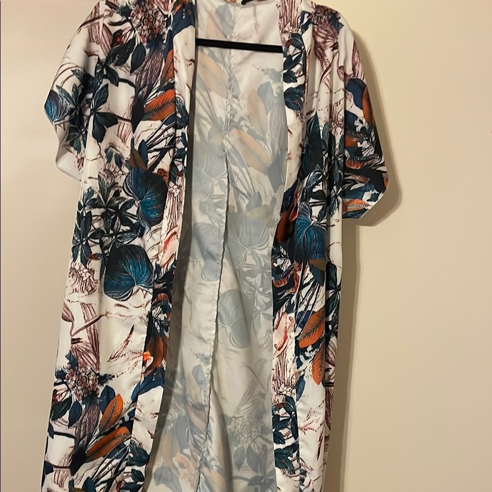 Floral Women's Kimono Jacket